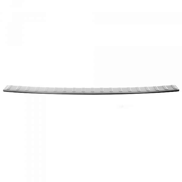 Stainless Steel Rear Bumper Protector Compatible With MINI One, Cooper, Cooper S, D, SD Hatchback 3/5 doors F55/F56 03.2014-02.2021 Rearguard, Tailored Fit Bumper Guard,  Loading Edge Protector- Colour Brushed Stainless Steel