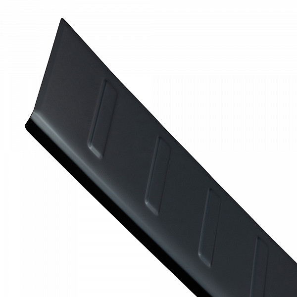 Stainless Steel Rear Bumper Protector Compatible With Volkswagen T5 Multivan, Transporter, California, Caravelle 04.2003-05.2015 Rearguard, Tailored Fit Bumper Guard,  Loading Edge Protector- Colour Black Mirror Stainless Steel (Black Chrom