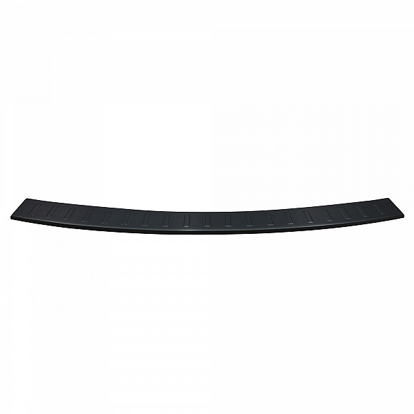 Stainless Steel Rear Bumper Protector Compatible With Seat Alhambra 10.2010-04.2020 Rearguard, Tailored Fit Bumper Guard,  Loading Edge Protector- Colour Black Mirror Stainless Steel (Black Chrome)