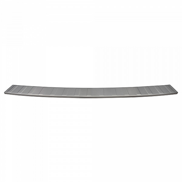 Stainless Steel Rear Bumper Protector Compatible With Peugeot Expert & Traveller 09.2016-> Rearguard, Tailored Fit Bumper Guard,  Loading Edge Protector- Colour Polished Stainless Steel (Chrome)