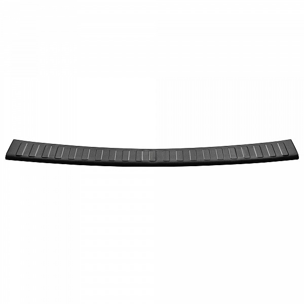 Stainless Steel Rear Bumper Protector Compatible With Mercedes Benz E Class T Modell (Estate) S213 09.2016-09.2020 Rearguard, Tailored Fit Bumper Guard,  Loading Edge Protector- Colour Dark Grey Brushed Stainless Steel