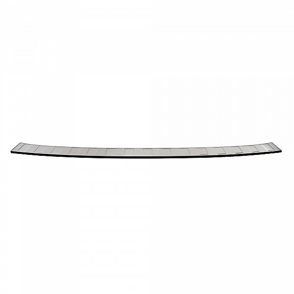 Stainless Steel Rear Bumper Protector Compatible With Mercedes Benz Citan T Class W420 10.2021-> Rearguard, Tailored Fit Bumper Guard,  Loading Edge Protector- Colour Polished Stainless Steel (Chrome)
