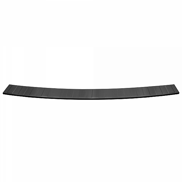 Stainless Steel Rear Bumper Protector Compatible With Toyota Proace & Proace Verso 09.2016-> Long Version 133,5cm Wide Rearguard, Tailored Fit Bumper Guard,  Loading Edge Protector- Colour Dark Grey Brushed Stainless Steel