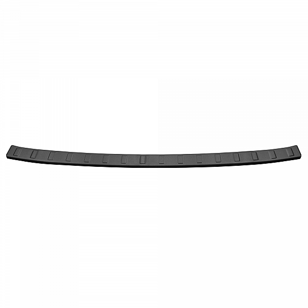 Stainless Steel Rear Bumper Protector Compatible With Cupra Born 11.2021-> Rearguard, Tailored Fit Bumper Guard,  Loading Edge Protector- Colour Dark Grey Brushed Stainless Steel
