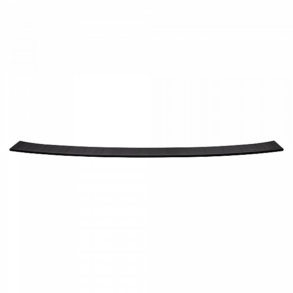 Stainless Steel Rear Bumper Protector Compatible With Renault Kangoo III 05.2021-> Rearguard, Tailored Fit Bumper Guard,  Loading Edge Protector- Colour Matte Black Powdercoated Stainless Steel
