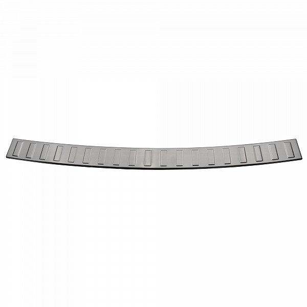 Stainless Steel Rear Bumper Protector Compatible With BMW X3 F25 11.2010-09.2017 Rearguard, Tailored Fit Bumper Guard,  Loading Edge Protector- Colour Brushed Stainless Steel