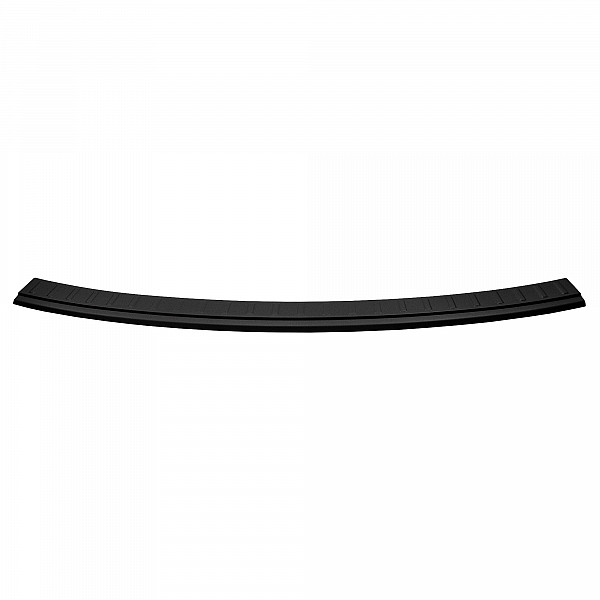 Stainless Steel Rear Bumper Protector Compatible With Porsche Macan 04.2014-03.2024 Rearguard, Tailored Fit Bumper Guard,  Loading Edge Protector- Colour Matte Black Powdercoated Stainless Steel