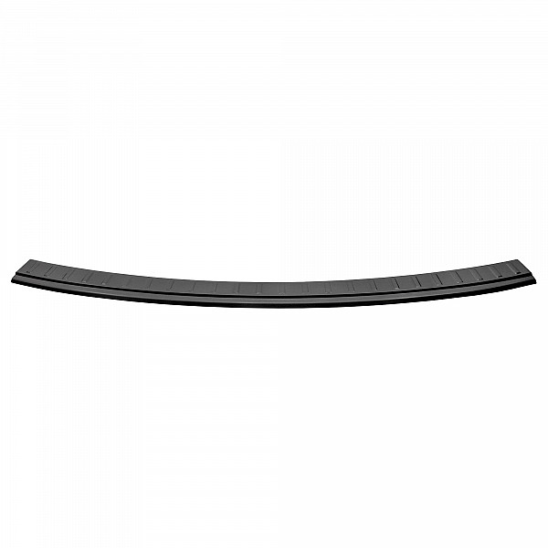 Stainless Steel Rear Bumper Protector Compatible With Porsche Macan 04.2014-03.2024 Rearguard, Tailored Fit Bumper Guard,  Loading Edge Protector- Colour Dark Grey Brushed Stainless Steel