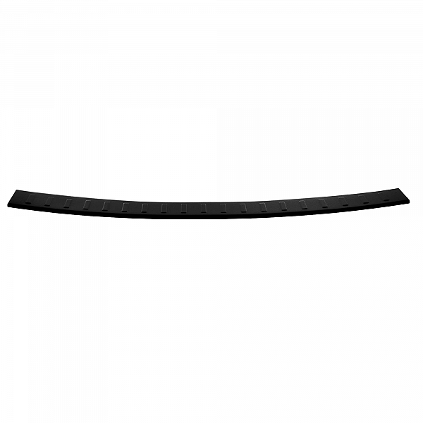 Stainless Steel Rear Bumper Protector Compatible With Seat Alhambra 10.2010-04.2020 Rearguard, Tailored Fit Bumper Guard,  Loading Edge Protector- Colour Matte Black Powdercoated Stainless Steel