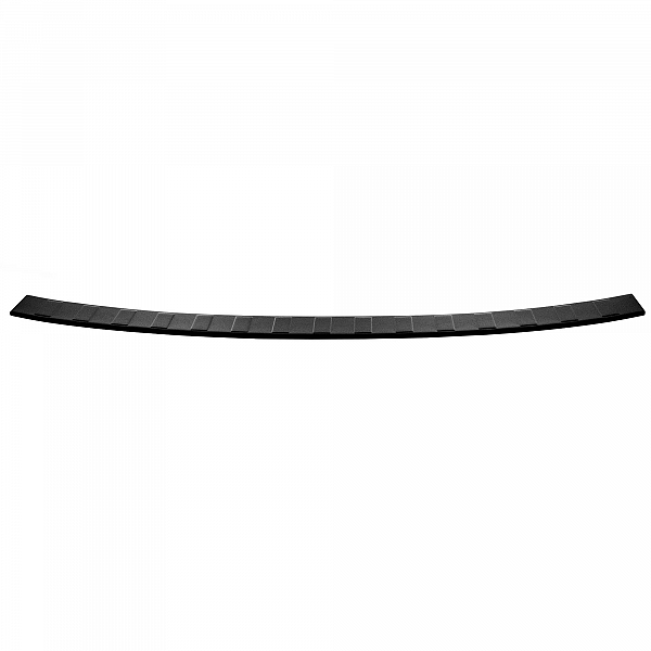 Stainless Steel Rear Bumper Protector Compatible With Volkswagen Tiguan 04.2016-11.2023 Rearguard, Tailored Fit Bumper Guard,  Loading Edge Protector- Colour Matte Black Powdercoated Stainless Steel