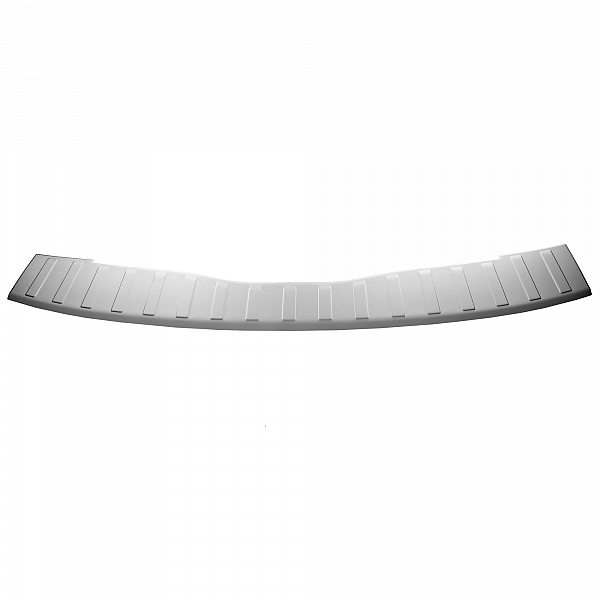 Stainless Steel Rear Bumper Protector Compatible With Renault Talisman Grandtour (Estate) 03.2016-02.2022 Rearguard, Tailored Fit Bumper Guard,  Loading Edge Protector- Colour Brushed Stainless Steel