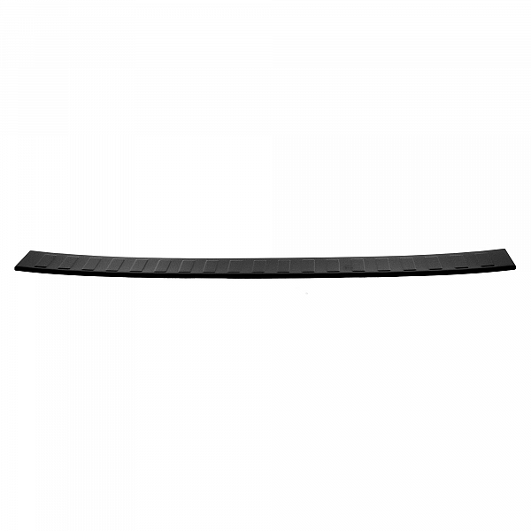 Stainless Steel Rear Bumper Protector Compatible With Volkswagen T-Roc 11.2017-> Rearguard, Tailored Fit Bumper Guard,  Loading Edge Protector- Colour Matte Black Powdercoated Stainless Steel