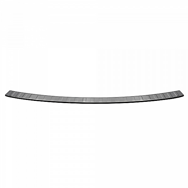 Stainless Steel Rear Bumper Protector Compatible With Renault Austral 09.2022-> Rearguard, Tailored Fit Bumper Guard,  Loading Edge Protector- Colour Brushed Stainless Steel