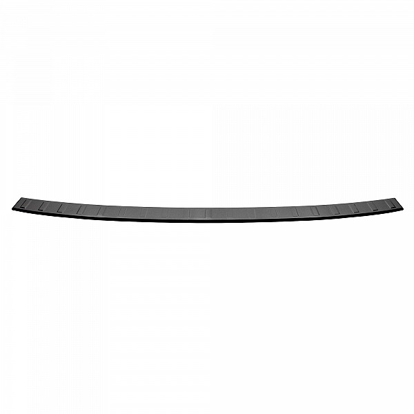 Stainless Steel Rear Bumper Protector Compatible With Peugeot 3008 10.2016-11.2023 Rearguard, Tailored Fit Bumper Guard,  Loading Edge Protector- Colour Dark Grey Brushed Stainless Steel