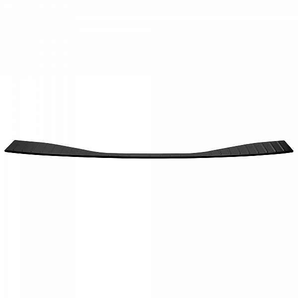 Stainless Steel Rear Bumper Protector Compatible With Toyota BZ4X 06.2022-> Rearguard, Tailored Fit Bumper Guard,  Loading Edge Protector- Colour Matte Black Powdercoated Stainless Steel
