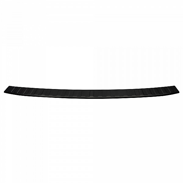 Stainless Steel Rear Bumper Protector Compatible With BMW X5 G05 with M Sport 11.2018-> (only for M Sport) Rearguard, Tailored Fit Bumper Guard,  Loading Edge Protector- Colour Black Mirror Stainless Steel (Black Chrome)