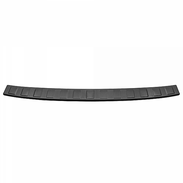 Stainless Steel Rear Bumper Protector Compatible With Peugeot 308 SW Estate 06.2022-> Rearguard, Tailored Fit Bumper Guard,  Loading Edge Protector- Colour Dark Grey Brushed Stainless Steel