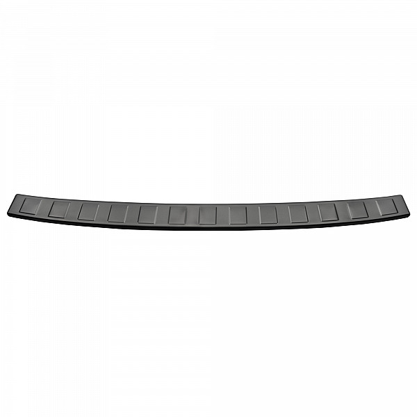 Stainless Steel Rear Bumper Protector Compatible With Peugeot 308 SW Estate 06.2022-> Rearguard, Tailored Fit Bumper Guard,  Loading Edge Protector- Colour Brushed Stainless Steel