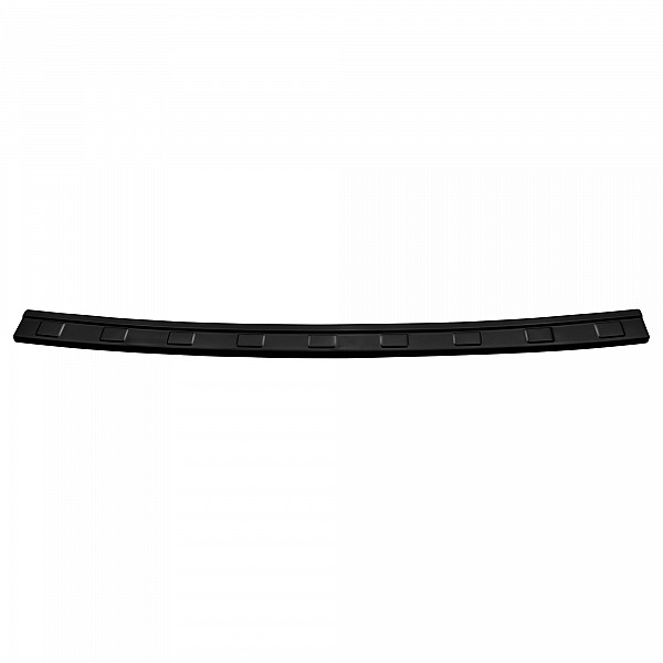 Stainless Steel Rear Bumper Protector Compatible With Dacia Duster III 06.2024-> Rearguard, Tailored Fit Bumper Guard,  Loading Edge Protector- Colour Black Mirror Stainless Steel (Black Chrome)