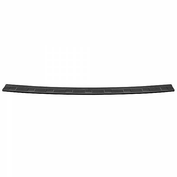 Stainless Steel Rear Bumper Protector Compatible With Dacia Duster III 06.2024-> Rearguard, Tailored Fit Bumper Guard,  Loading Edge Protector- Colour Dark Grey Brushed Stainless Steel