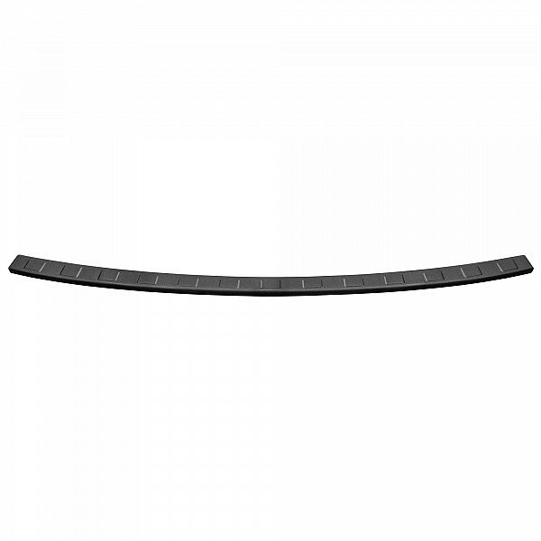 Stainless Steel Rear Bumper Protector Compatible With Jeep Grand Cherokee 07.2022-> Rearguard, Tailored Fit Bumper Guard,  Loading Edge Protector- Colour Dark Grey Brushed Stainless Steel