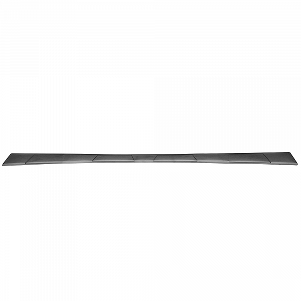 Stainless Steel Rear Bumper Protector Compatible With Mitsubishi ASX 10.2017-08.2019 Rearguard, Tailored Fit Bumper Guard,  Loading Edge Protector- Colour Dark Grey Brushed Stainless Steel