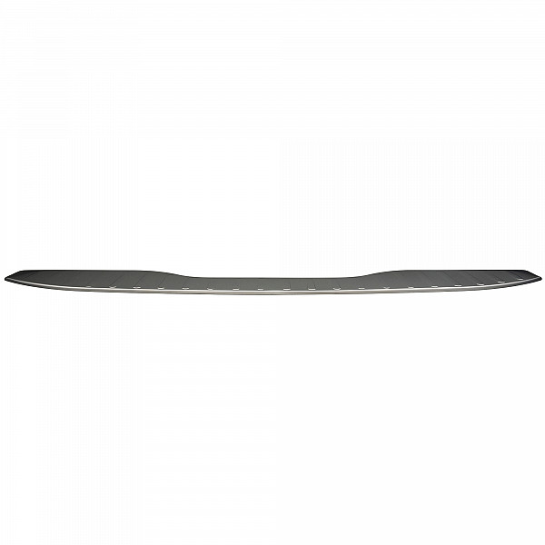 Stainless Steel Rear Bumper Protector Compatible With Ford S-Max 05.2006-08.2015 Rearguard, Tailored Fit Bumper Guard,  Loading Edge Protector- Colour Dark Grey Brushed Stainless Steel