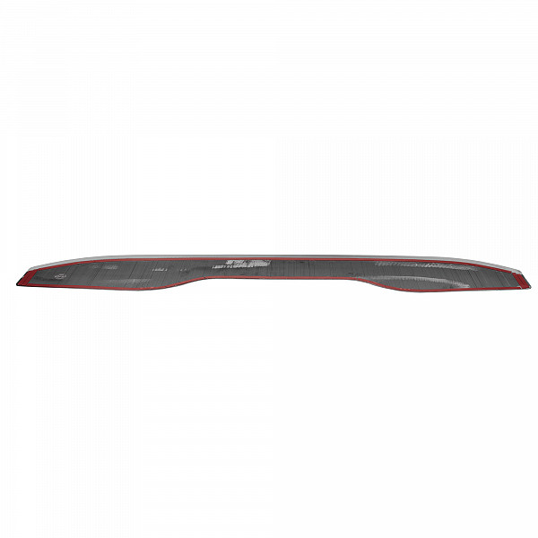 Stainless Steel Rear Bumper Protector Compatible With Ford S-Max 05.2006-08.2015 Rearguard, Tailored Fit Bumper Guard,  Loading Edge Protector- Colour Black Mirror Stainless Steel (Black Chrome)