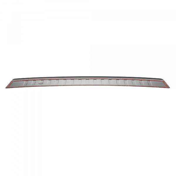 Stainless Steel Rear Bumper Protector Compatible With MINI Cooper, Cooper S, JCW, 3 doors & Coupe R56 & R58 11.2006-05.2015 Rearguard, Tailored Fit Bumper Guard,  Loading Edge Protector- Colour Brushed Stainless Steel