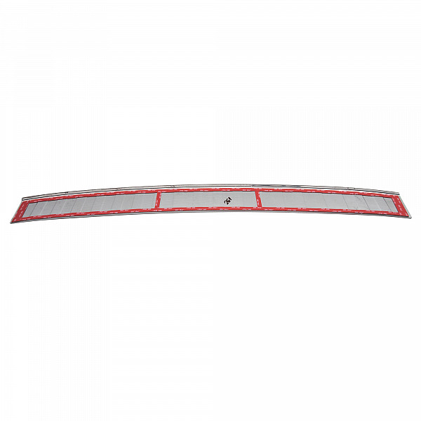 Stainless Steel Rear Bumper Protector Compatible With Skoda Kamiq 09.2019-> Rearguard, Tailored Fit Bumper Guard,  Loading Edge Protector- Colour Polished Stainless Steel (Chrome)