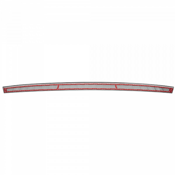 Stainless Steel Rear Bumper Protector Compatible With BMW X3 G01 (not for M Sport) 10.2017-08.2021 Rearguard, Tailored Fit Bumper Guard,  Loading Edge Protector- Colour Brushed Stainless Steel