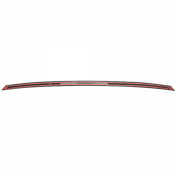 Stainless Steel Rear Bumper Protector Compatible With Hyundai Tucson IV 12.2020-> Rearguard, Tailored Fit Bumper Guard,  Loading Edge Protector- Colour Matte Black Powdercoated Stainless Steel