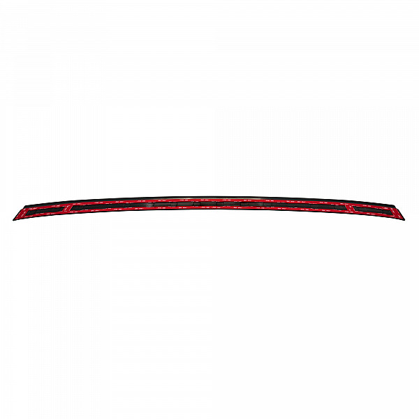 Stainless Steel Rear Bumper Protector Compatible With Cupra Born 11.2021-> Rearguard, Tailored Fit Bumper Guard,  Loading Edge Protector- Colour Matte Black Powdercoated Stainless Steel