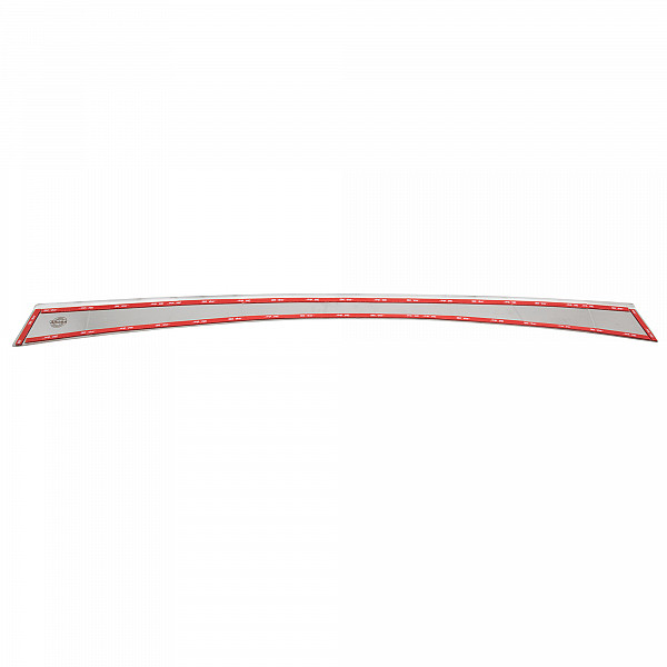 Stainless Steel Rear Bumper Protector Compatible With Mitsubishi ASX 10.2017-08.2019 Rearguard, Tailored Fit Bumper Guard,  Loading Edge Protector- Colour Brushed Stainless Steel