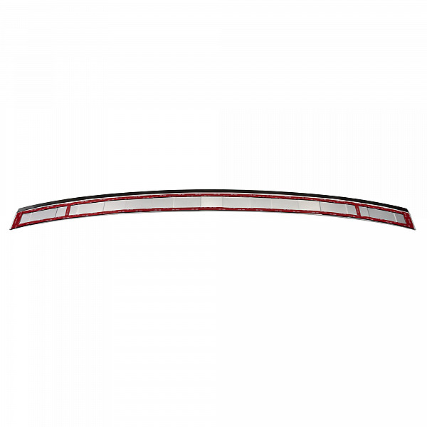 Stainless Steel Rear Bumper Protector Compatible With Ford Kuga ST Line & Hybrid 03.2020-> Rearguard, Tailored Fit Bumper Guard,  Loading Edge Protector- Colour Polished Stainless Steel (Chrome)