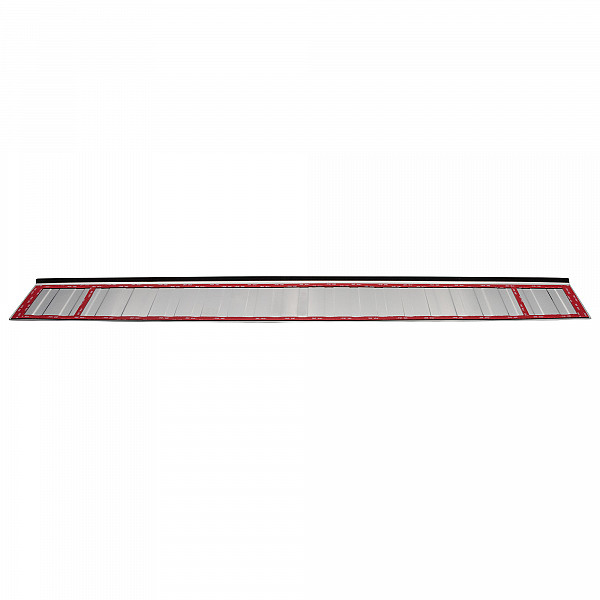 Stainless Steel Rear Bumper Protector Compatible With Nissan NV300 11.2016-09.2021 Rearguard, Tailored Fit Bumper Guard,  Loading Edge Protector- Colour Polished Stainless Steel (Chrome)