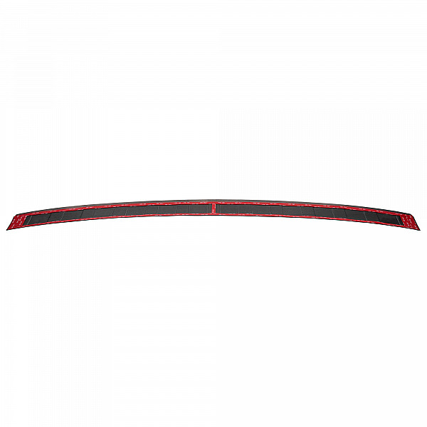 Stainless Steel Rear Bumper Protector Compatible With Ford Kuga ST Line & Hybrid 03.2020-> Rearguard, Tailored Fit Bumper Guard,  Loading Edge Protector- Colour Dark Grey Brushed Stainless Steel