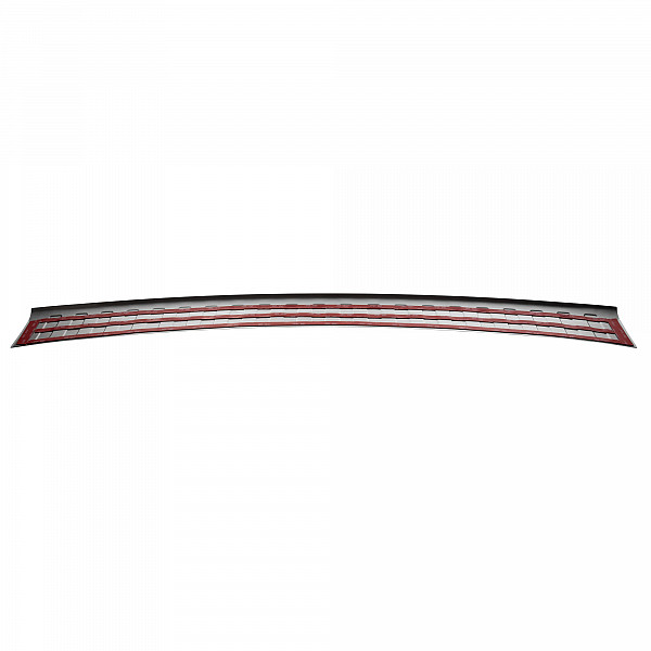 Stainless Steel Rear Bumper Protector Compatible With Mercedes Benz E Class T Modell (Estate) S213 09.2016-09.2020 Rearguard, Tailored Fit Bumper Guard,  Loading Edge Protector- Colour Brushed Stainless Steel