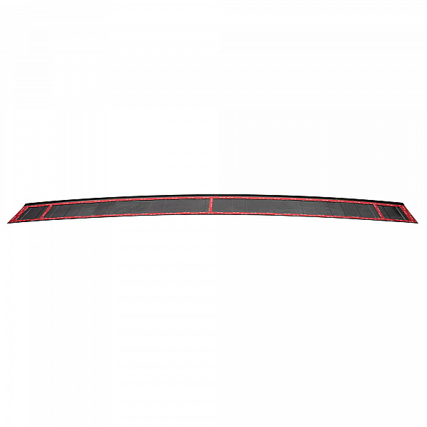 Stainless Steel Rear Bumper Protector Compatible With Opel Vivaro C 07.2019-> Long Version 133,5cm Wide Rearguard, Tailored Fit Bumper Guard,  Loading Edge Protector- Colour Dark Grey Brushed Stainless Steel