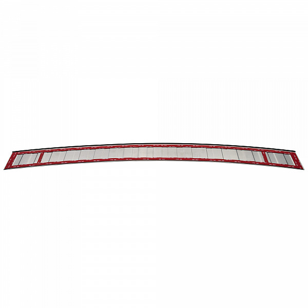 Stainless Steel Rear Bumper Protector Compatible With BMW X3 F25 11.2010-09.2017 Rearguard, Tailored Fit Bumper Guard,  Loading Edge Protector- Colour Brushed Stainless Steel