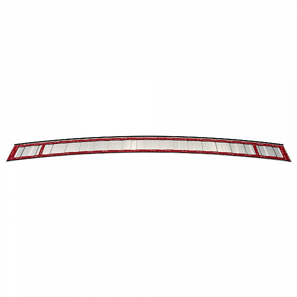 Stainless Steel Rear Bumper Protector Compatible With BMW X3 F25 11.2010-09.2017 Rearguard, Tailored Fit Bumper Guard,  Loading Edge Protector- Colour Polished Stainless Steel (Chrome)
