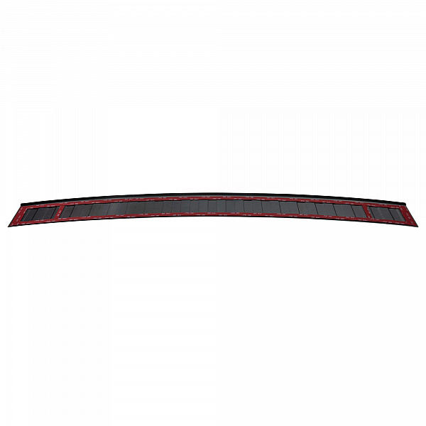 Stainless Steel Rear Bumper Protector Compatible With BMW 3 series Touring (Estate) G21 (not for M Sport) 09.2019-06.2022 (not for M Sport) Rearguard, Tailored Fit Bumper Guard,  Loading Edge Protector- Colour Matte Black Powdercoated Stain