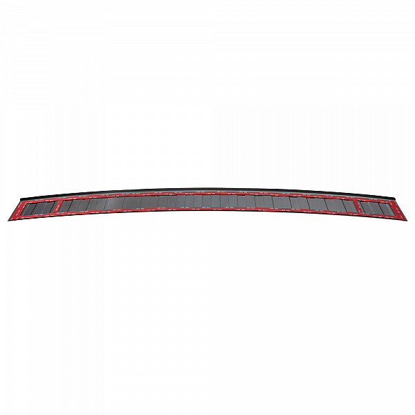 Stainless Steel Rear Bumper Protector Compatible With BMW 3 series Touring (Estate) G21 (not for M Sport) 09.2019-06.2022 (not for M Sport) Rearguard, Tailored Fit Bumper Guard,  Loading Edge Protector- Colour Dark Grey Brushed Stainless St