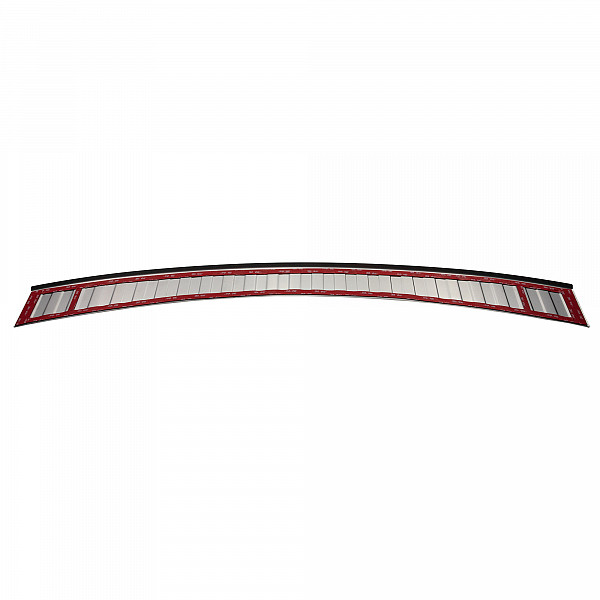 Stainless Steel Rear Bumper Protector Compatible With BMW 3 series Touring (Estate) G21 for M Sport 09.2019-06.2022 (only for M Sport) Rearguard, Tailored Fit Bumper Guard,  Loading Edge Protector- Colour Brushed Stainless Steel