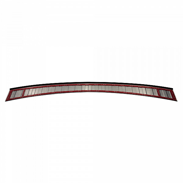 Stainless Steel Rear Bumper Protector Compatible With BMW 3 series Touring (Estate) G21 for M Sport 09.2019-06.2022 (only for M Sport) Rearguard, Tailored Fit Bumper Guard,  Loading Edge Protector- Colour Matte Black Powdercoated Stainless 