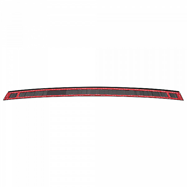 Stainless Steel Rear Bumper Protector Compatible With BMW 3 series Touring (Estate) G21 for M Sport 09.2019-06.2022 (only for M Sport) Rearguard, Tailored Fit Bumper Guard,  Loading Edge Protector- Colour Dark Grey Brushed Stainless Steel