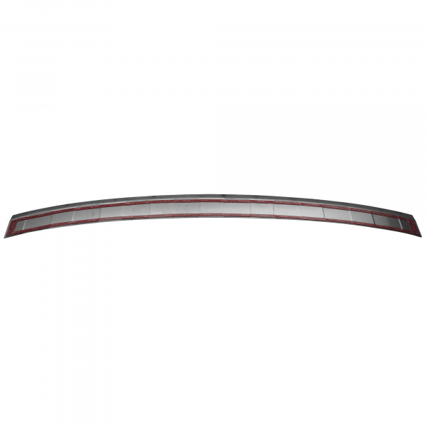 Stainless Steel Rear Bumper Protector Compatible With Ford Kuga ST Line & Hybrid 03.2020-> Rearguard, Tailored Fit Bumper Guard,  Loading Edge Protector- Colour Brushed Stainless Steel