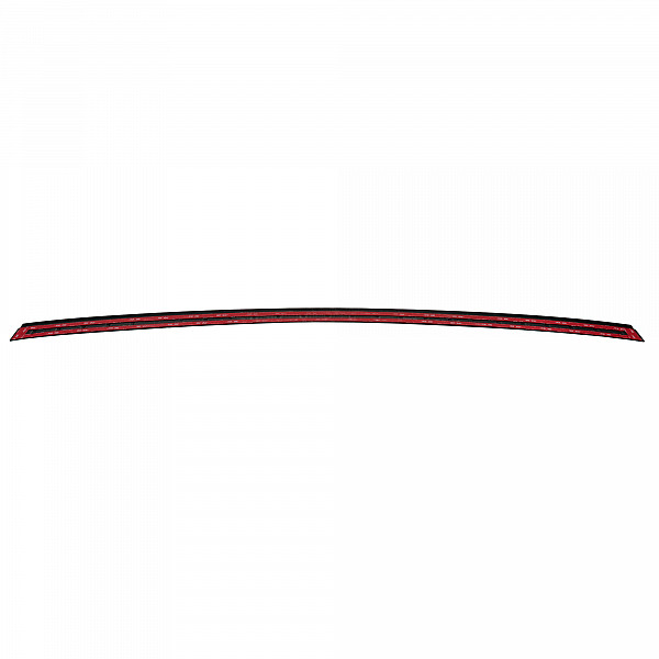 Stainless Steel Rear Bumper Protector Compatible With Suzuki S-Cross 01.2022-> Rearguard, Tailored Fit Bumper Guard,  Loading Edge Protector- Colour Matte Black Powdercoated Stainless Steel