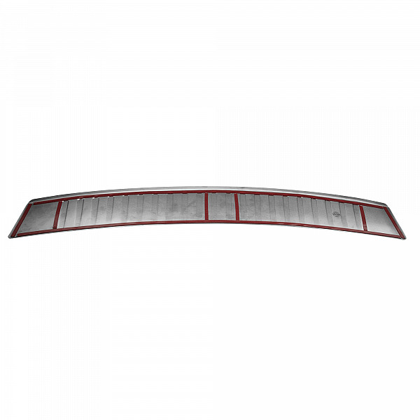 Stainless Steel Rear Bumper Protector Compatible With MINI Countryman R60 09.2010-11.2016 Rearguard, Tailored Fit Bumper Guard,  Loading Edge Protector- Colour Dark Grey Brushed Stainless Steel