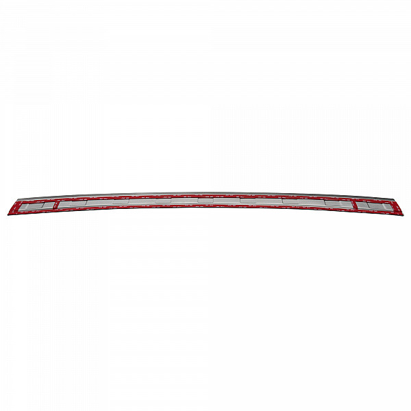 Stainless Steel Rear Bumper Protector Compatible With Dacia Duster III 06.2024-> Rearguard, Tailored Fit Bumper Guard,  Loading Edge Protector- Colour Brushed Stainless Steel
